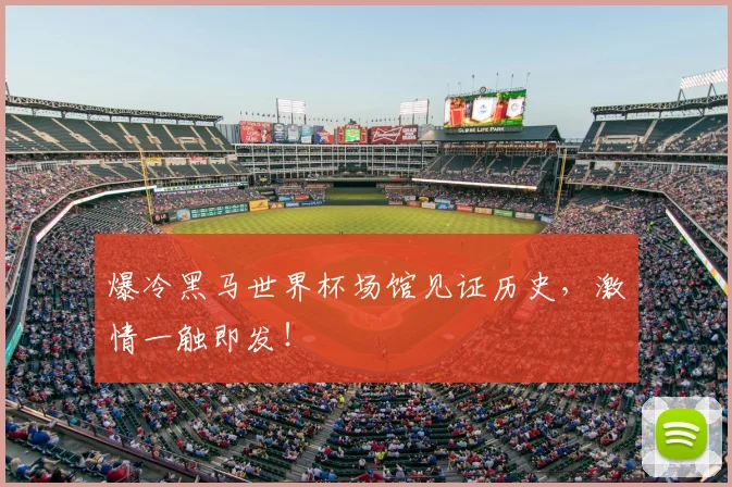 爆冷黑马世界杯场馆见证历史，激情一触即发！